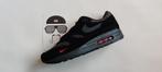 Nike Air Max 1 Anthracite Mini Swoosh (42.5,43,44,44.5,45), Zwart, Nike, Nieuw, Ophalen of Verzenden