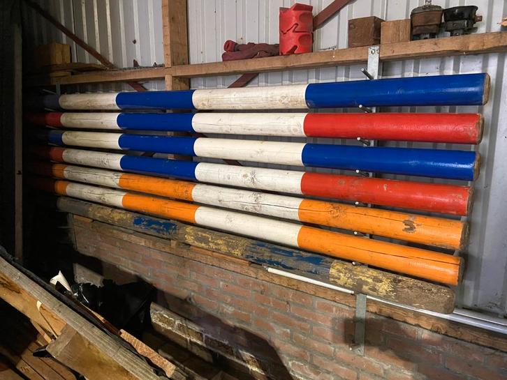 Springbalken met staanders, Dieren en Toebehoren, Stalling en Weidegang, Toebehoren