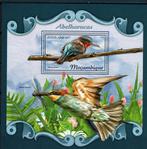 mocambique 2018 pf blok bijeneters vogels birds 1, Ophalen of Verzenden, Postfris, Dier of Natuur