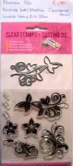 Bloemen 560 Clearstamp, Ophalen of Verzenden, Nieuw, Clearstamp