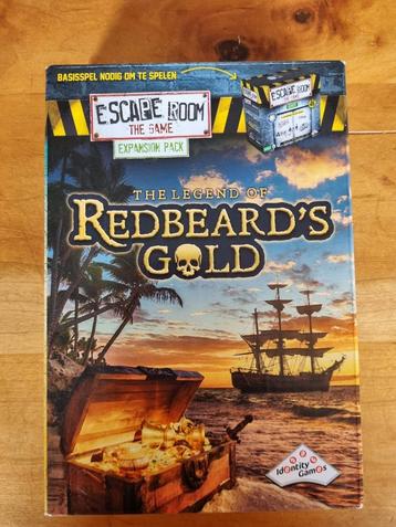 Uitbreiding Escape Room - Redbeards Gold beschikbaar voor biedingen