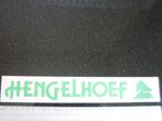 ruit sticker hengelhoef logo groen, Verzenden, Zo goed als nieuw, Bedrijf of Vereniging