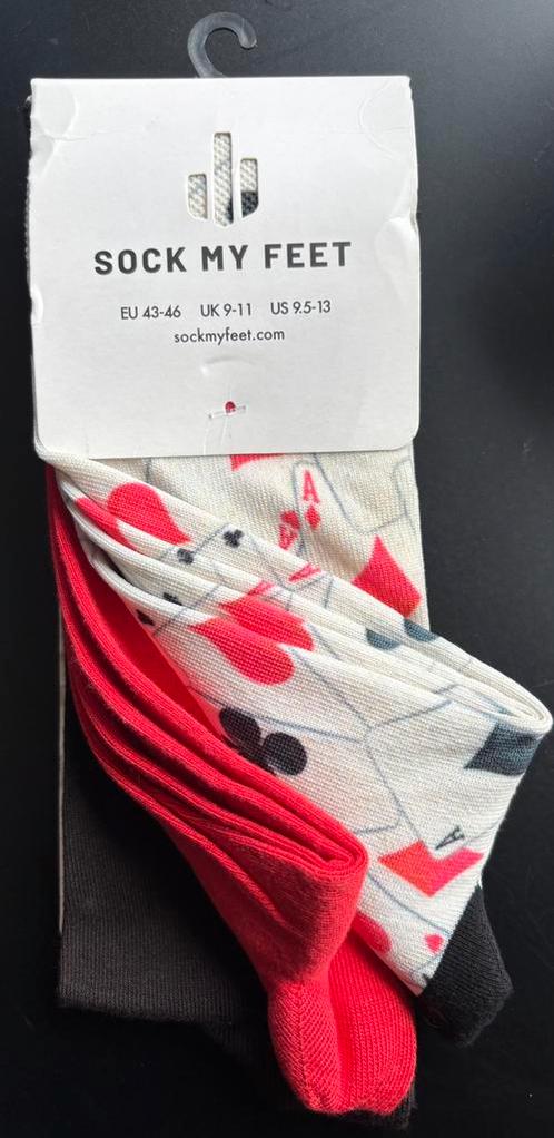 Sokken van Sock my feet maat 43-46 - 3 paar, Kleding | Heren, Sokken en Kousen, Nieuw, Overige maten, Overige kleuren, Verzenden