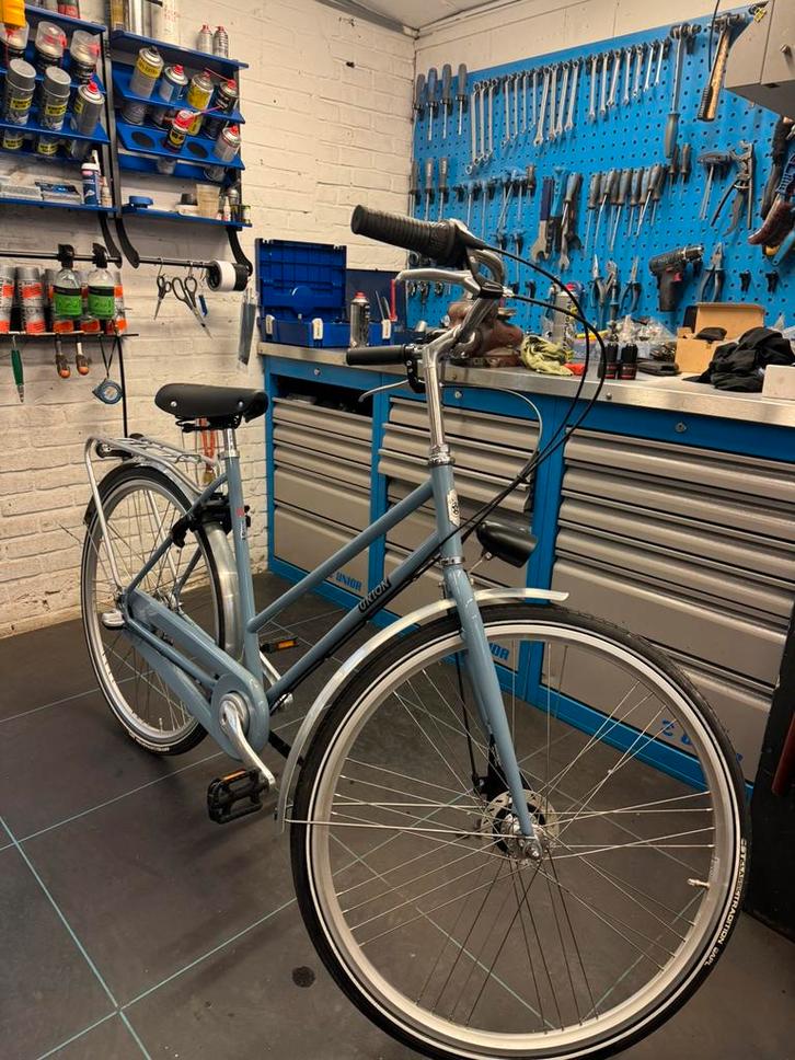 Union flow 3 versnellingen handremmen 53cm dames, Fietsen en Brommers, Fietsen | Dames | Damesfietsen, Zo goed als nieuw, Overige merken