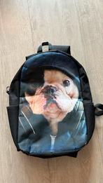 Rugzak schooltas zwart hond, Gebruikt, Minder dan 30 cm, Rugtas, Zwart