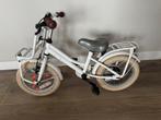 Kinderfietsje meisje 14 inch, Fietsen en Brommers, Ophalen, Gebruikt, Minder dan 16 inch, Zijwieltjes