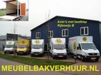 Bakwagen busje met laadklep te huur verhuizers bus lift € 85