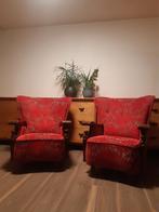 Klassieke Oorfauteuils - Set van 2, Ophalen, Gebruikt, Klassiek, 75 tot 100 cm