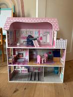 Leuk Poppenhuis met Meubels!, Ophalen, Zo goed als nieuw, Poppenhuis