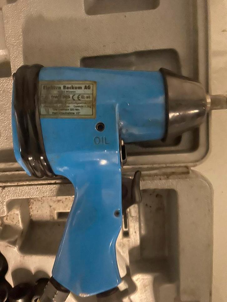 Luchtdruk Slagmoersleutel, Doe-het-zelf en Verbouw, Gereedschap | Boormachines, Zo goed als nieuw, Overige typen, 600 watt of meer