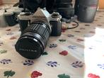 Pentax ME super fotocamera Met 3 lenzen,flitser, Ophalen of Verzenden, Zo goed als nieuw, Spiegelreflex, Pentax