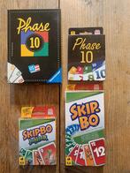 Fhase10  en Skipbo., Hobby en Vrije tijd, Gezelschapsspellen | Kaartspellen, Mattel., Mattel., Ophalen of Verzenden, Zo goed als nieuw