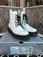 Gabor laarsjes witte lak, Ophalen of Verzenden, Zo goed als nieuw, Wit