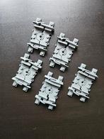 5 Lego flexibele wissel rails, Ophalen of Verzenden, Gebruikt, Losse stenen, Lego