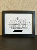 Huisportret, Ophalen of Verzenden, Nieuw, Tekening