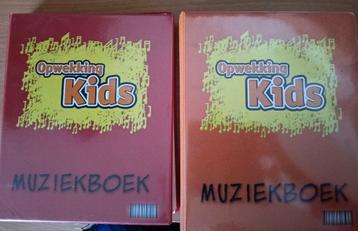 Opwekking kids muziekboeken deel 1 en 2 beschikbaar voor biedingen