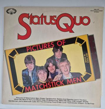 Status Quo. Pictures of matchstick men. beschikbaar voor biedingen