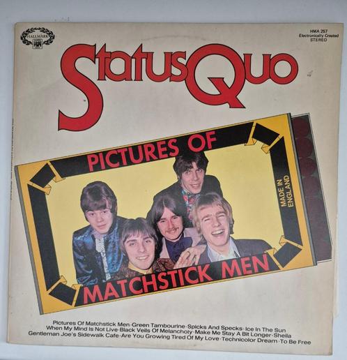 Status Quo. Pictures of matchstick men., Cd's en Dvd's, Vinyl | Hardrock en Metal, Ophalen of Verzenden