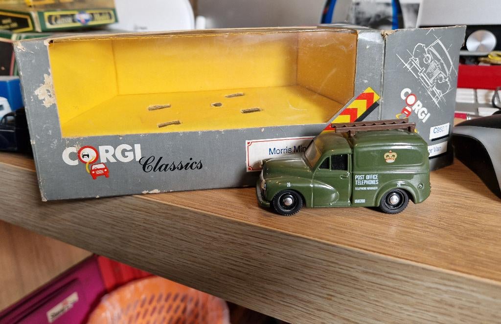 Corgi Morris Minor Van. Post Office Telephones, Ophalen of Verzenden, Zo goed als nieuw, Auto, Corgi