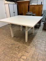 Verstelbare Tafel 160x160 - Bureau/Eettafel, Antiek en Kunst, Antiek | Meubels | Tafels, Ophalen
