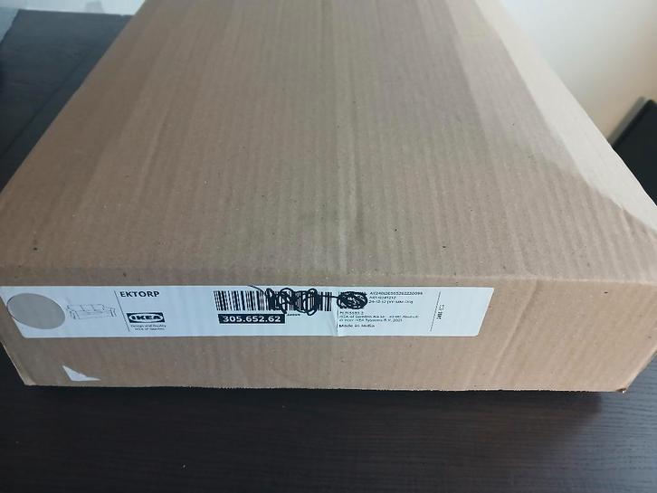 Ikea Ektorp, hoes 3-zits bank. Kilanda lichtbeige., Huis en Inrichting, Stoffering | Tapijten en Kleden, Gebruikt, 50 tot 100 cm