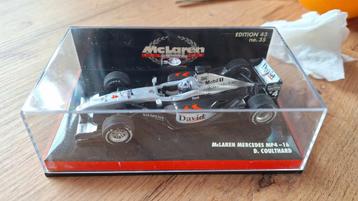 McLaren MP4-16 Coulthard - Zeldzaam! beschikbaar voor biedingen