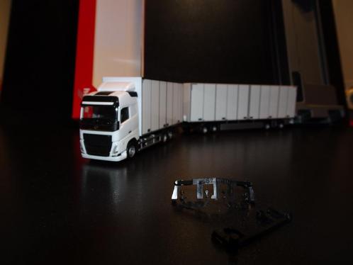 802 herpa 315302 volvo fh lzv wit zweden 1:87 truck trein, Hobby en Vrije tijd, Modelauto's | 1:87, Nieuw, Bus of Vrachtwagen
