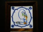 Tegeltableau van de wielenmaker wiel voor wagen of koets, Ophalen of Verzenden