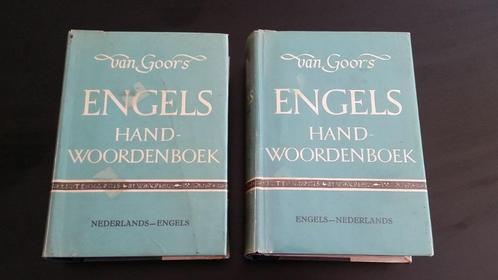 woordenboeken Nederlands - Engels + Engels - Nederlands 1955, Boeken, Woordenboeken, Gelezen, Engels, Overige uitgevers, Ophalen of Verzenden