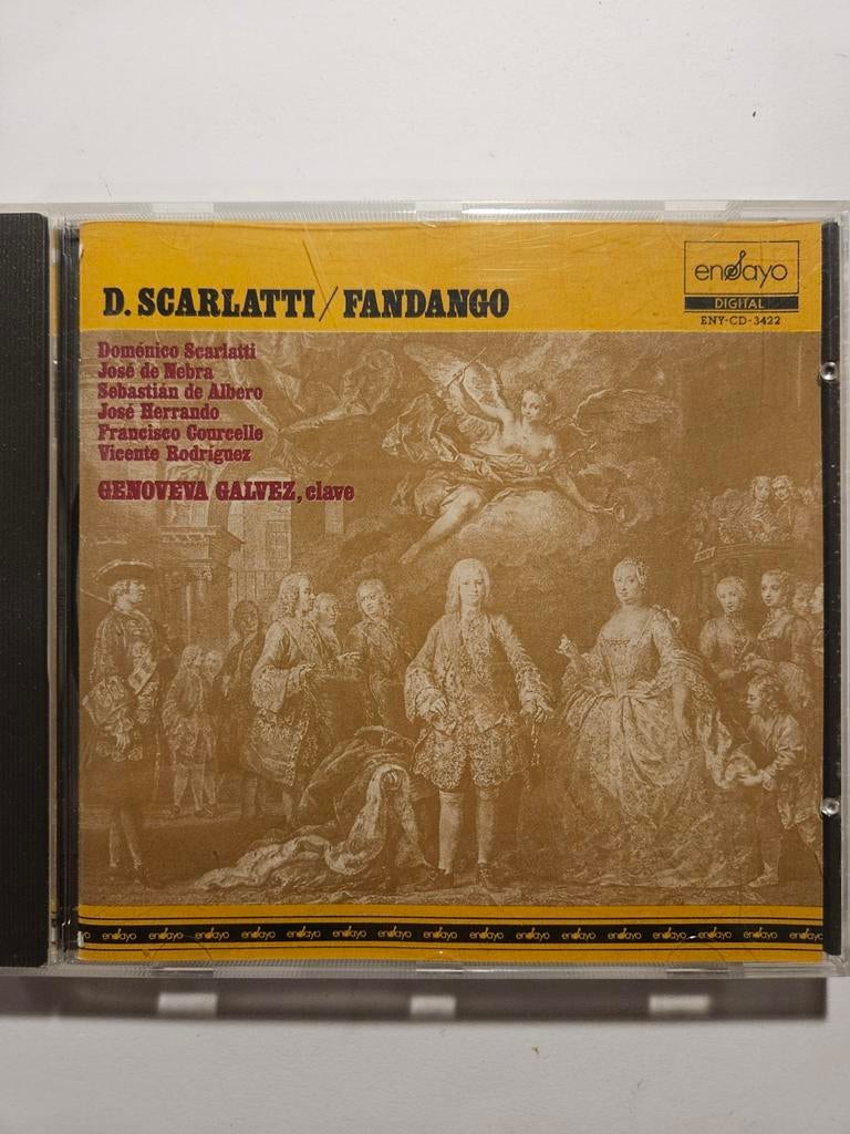 D. Scarlatti - Fandango CD - Klassieke Muziek, Ophalen of Verzenden, Barok, Zo goed als nieuw, Kamermuziek