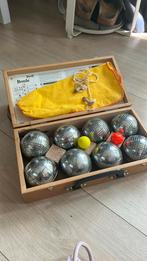 Metalen Jeu de Boules 8 ballen 4 sets., Sport en Fitness, Bowlen, Ophalen, Zo goed als nieuw, Bal