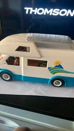 Mooie camping wagen van playmobil 2 poppetjes leuke camping., Ophalen, Zo goed als nieuw, Complete set
