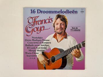 Francis Goya – 16 Droommelodieën – LP  beschikbaar voor biedingen