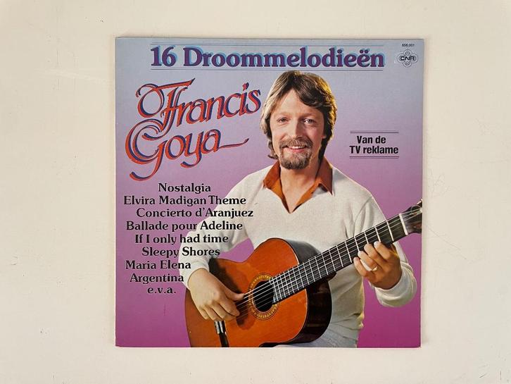 Francis Goya – 16 Droommelodieën – LP, Cd's en Dvd's, Vinyl | Wereldmuziek, Zo goed als nieuw, 12 inch, Ophalen of Verzenden