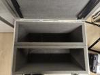 Flightcase voor Kabels/Apparatuur - 2 Vakken, Zwenkwielen, Ophalen, Gebruikt, Overige instrumenten, Flightcase