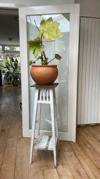 Houten zuil met of zonder plant, Huis en Inrichting, Woonaccessoires | Zuilen en Pilaren, Ophalen, Gebruikt