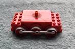 Lego trein 12 Volt locomotief motor Rood met stootstangen., Kinderen en Baby's, Speelgoed | Duplo en Lego, Ophalen of Verzenden