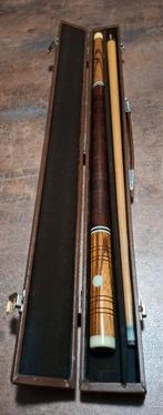 Biljartkeu met koffer, Ophalen of Verzenden, Zo goed als nieuw, Keu of Ballen