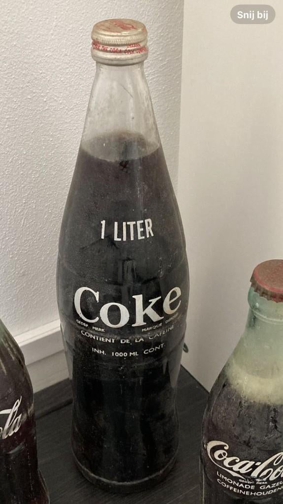 Vintage Ongeopende Coca Cola "Coke" Flessen 1970-1980, Ophalen, Nieuw, Verpakking