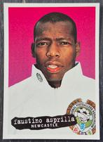 Panini sticker Faustino Asprilla - Newcastle United, 96/97, Ophalen of Verzenden, Zo goed als nieuw, Buitenlandse clubs, Poster, Plaatje of Sticker
