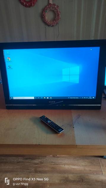 Sony bravia met afstandsbediening geen voet. beschikbaar voor biedingen