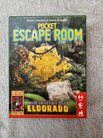 Pocket Escape Room het mysterie van Eldorado, Ophalen of Verzenden, Zo goed als nieuw