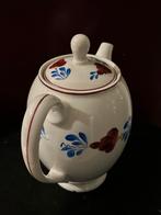 Boerenbont grote porseleinen koffiepot, Ophalen of Verzenden