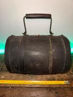 Zeer zeldzaam kruit  tonnentje 18/19e eeuw 23 cm, Ophalen of Verzenden