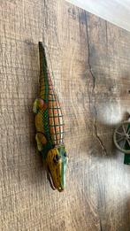 Blikken krokodil, Antiek en Kunst, Antiek | Speelgoed, Ophalen of Verzenden