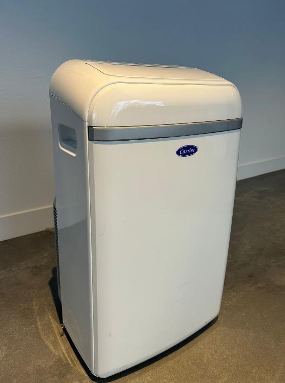 Carrier Mobiele airco (51QPD012N7S ), Witgoed en Apparatuur, Airco's, Gebruikt, Mobiele airco, Minder dan 60 m³, 3 snelheden of meer