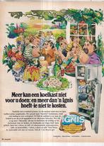 Retro reclame 1975 Ignis Vianen koelkast jaren 70, Verzamelen, Overige typen, Ophalen of Verzenden