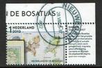nl2012-16 bosatlas hoekstuk, Ophalen of Verzenden, Na 1940, Gestempeld