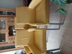 4 stoelen, lekker fris !, Huis en Inrichting, Fauteuils, Ophalen, Overige materialen, Gebruikt, Minder dan 75 cm