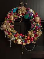 Kerstkrans strokrans decoratie 60cm kerstballen nieuw, Huis en Inrichting, Woonaccessoires | Kransen, Ophalen, Nieuw